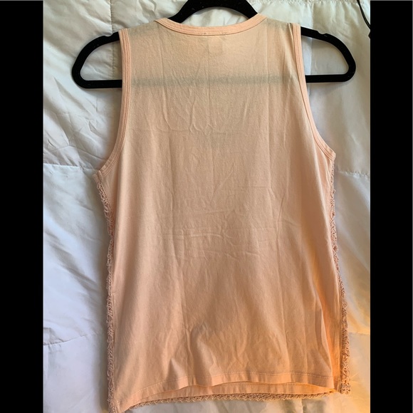 J. Crew crochet tank top- light pink - Picture 3 of 4